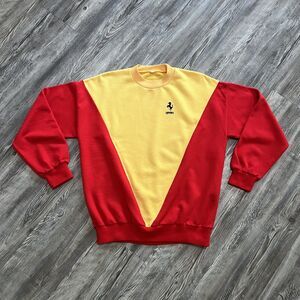 Ferrari Made In Italy Colorblock Sweatshirt 48